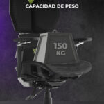 Silla Gamer Getttech Yar-gaome-m1 Negro/gris_6