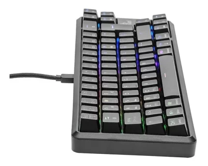 Teclado Gamer Yeyian Akil S3500 Led Rgb, Negro_1