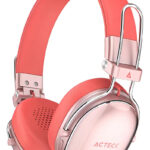 Audífonos Acteck Elite Hp710 Inalámbricos Salmón_0