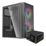 Gabinete Acteck Fuji Gc470 Mini Torre Negro 500w_0