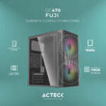 Gabinete Acteck Fuji Gc470 Mini Torre Negro 500w_1
