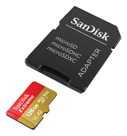Memoria Micro Sd Xc Sandisk Extreme 128gb 190mb/s 4k C10 A2_1