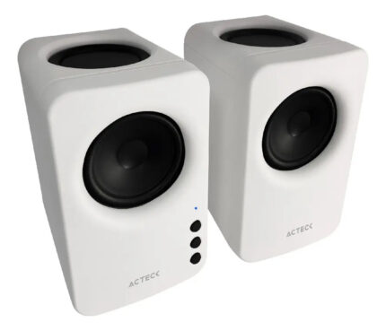 Bocinas Acteck Mini Ac-936361 10w 2.0 Color Blanco_1