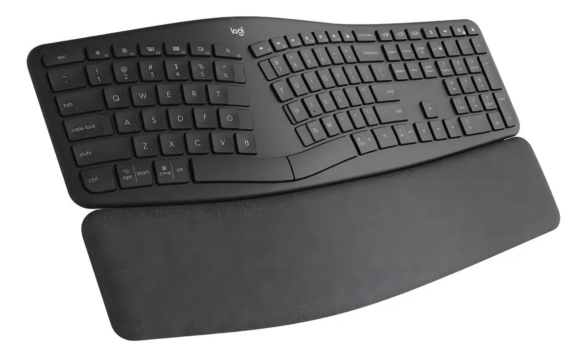 Teclado Logitech Ergo Series Qwerty Español Color Negro_1