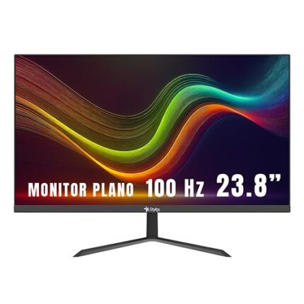 Stylos Monitor 23.8" Stylostech SMOT7 Flat Panel LED Full HD 100Hz 5ms 1xVGA + 1xHDMI + Vesa 100x100mm Negro_0