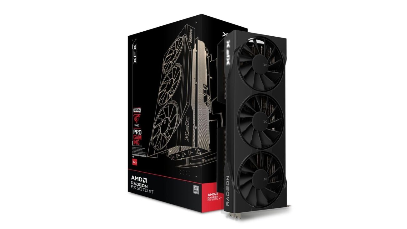 XFX Swift AMD Radeon RX 9070XT Triple Ventilador Gaming Edition con 16GB GDDR6 HDMI 3xDP, AMD RDNA 4 (RX-97TSWF3B9)_0