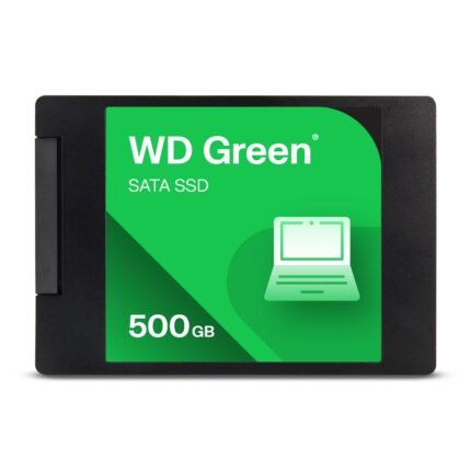 Western Digital WD Green SATA de 500 GB, hasta 545 MB/s, 2.5 Pulgadas/7 mm, garantía de 3Y, Unidad Interna de Estado sólido (SSD) (WDS500G5G0A-00CPT0)_0