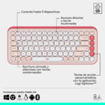 Teclado Y Mouse Logitech Pop Icon Rosa Español Qwerty_3