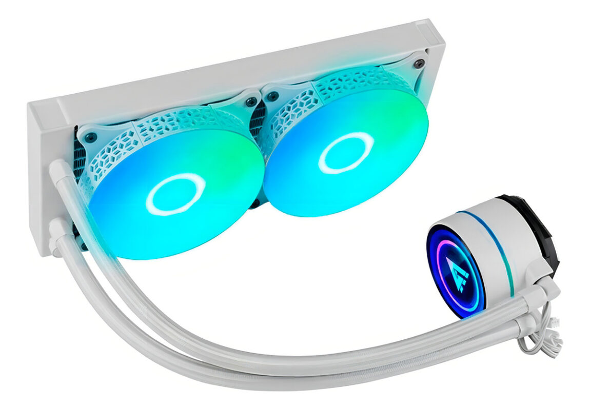 Enfriamiento Liquido Game Factor Lqg601 Argb 240mm Intel/amd Led Blanco-argb_1