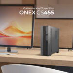 Gabinete Mini Torre Slim Onex Gs455 M-atx Fuente Sfx 500w Negro_1