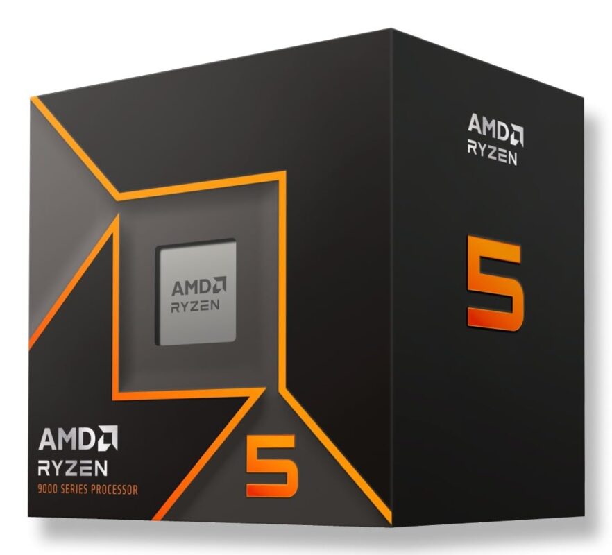 Procesador AMD Ryzen 5 9000 9600 Hexa-core (6 nÃºcleos) 3.80 GHz - 32 MB L3 Cache - 6 MB L2 Cache - 480 KB L1-64-bit Procesamiento - 5.20 GHz Velocidad de overclocking - 4 nm - Socket AM5 - AMD Radeon_0