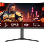 Monitor Gamer Curvo Yeyian Elysium34 34" 3440x1440 Ultra Wide Quad Hd, Panel Ips, 1ms, 180hz, Freesync, Hdmi/displayport, Negro, Ymc-ip434-p2_0