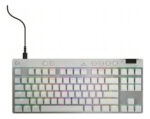 Teclado Alámbrico Gaming Pro X Tkl Rapid Color Blanco Logitech Inglés Us_0