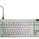 Teclado Alámbrico Gaming Pro X Tkl Rapid Color Blanco Logitech Inglés Us_0