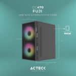 Gabinete Acteck Fuji Gc470 Mini Torre Negro 500w_2