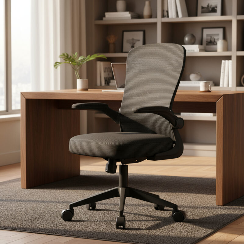 Acteck Silla Flux Base Ec343, Respaldo De Malla, Negro_0