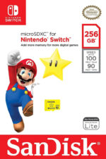 Memoria Sandisk 256gb Micro Sdxc Nintendo Switch 100mb/s 4k_2