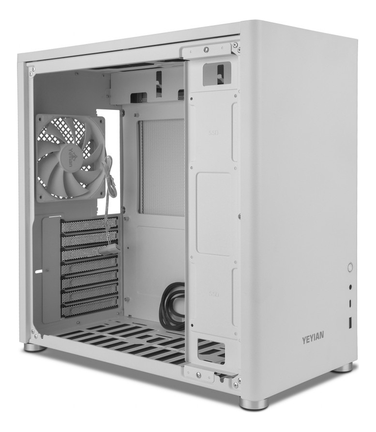 Gabinete Yeyian Hussar Ycm-ashus-01wh Blanco Midi Tower_0 Gabinete Yeyian Hussar Ycm-ashus-01wh Blanco Midi Tower_0