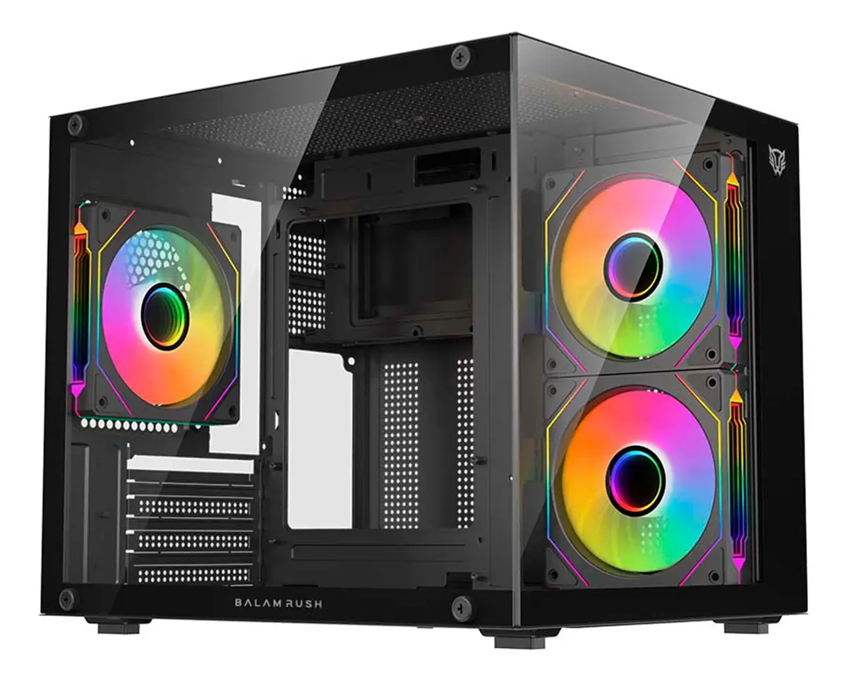 Gabinete Gamer Balam Rush Tank Glow Plus 3700 Negro_0 Gabinete Gamer Balam Rush Tank Glow Plus 3700 Negro_0