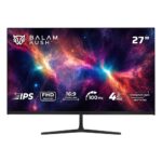 Balam Rush Nebula Monitor Gamer IPS, 27 Pulgadas, FHD 1920x1080, 100Hz, 4ms, Negro, con F-Sync y G-Sync, Base Ajustable, Pantalla Plana_0