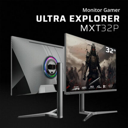 Monitor Gamer Plano 32 Ips Ultra Explorer Mxt32p Qhd 165 Hz Gris Oscuro_1