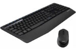 Kit De Teclado Y Mouse Inalámbrico Logitech Mk345 Español De Color Negro_4