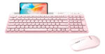 Combo Acteck Mk720 Teclado Y Mouse Rosa Español Qwerty_5