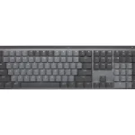 Teclado Inalámbrico Logitech Mx Mechanical Retroiluminado Idioma Español Latinoamérica Grafito_0