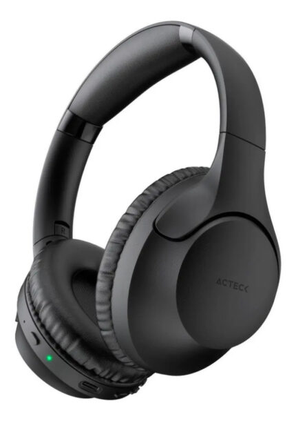 Audífonos Acteck Elite Zion Plus Hp645 Inalámbricos Negros_0