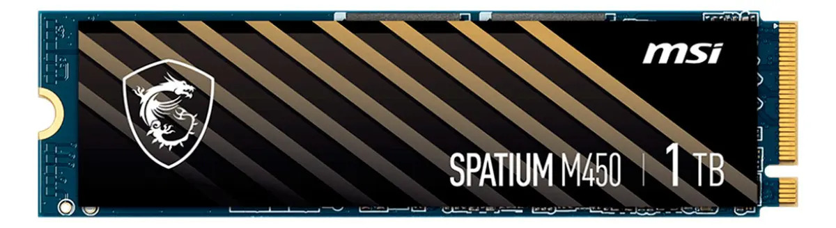 Ssd Msi Spatium M450 1tb M.2 Pcie 4.0 Negro_0 Ssd Msi Spatium M450 1tb M.2 Pcie 4.0 Negro_0