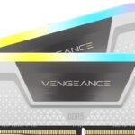 Corsair Vengeance RGB DDR5 RAM 32GB (2x16GB) 5200MHz CL40 Intel XMP iCUE Compatible Computer Memory - White (CMH32GX5M2B5200C40W)_0