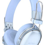 Audífonos Para Disp Inalámbricos Luxe Chic Hp710 Over Ear Color Azul_0