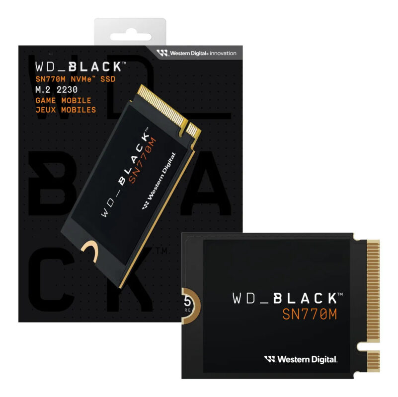 Unidad Ssd Western Digital Black Sn770m Nvme 500gb M.2 2230 Color Negro_1