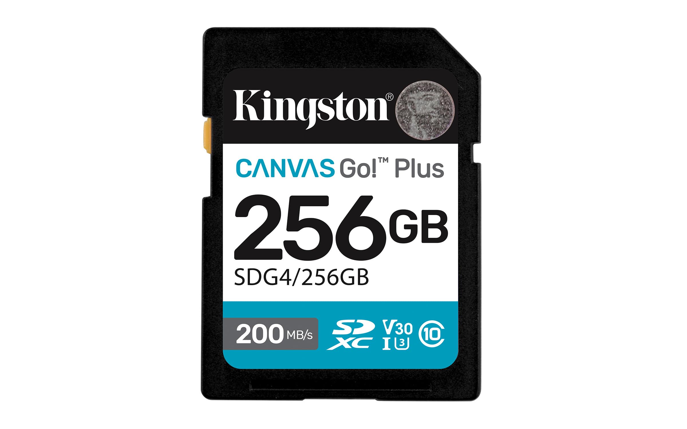 Kingston Tarjeta De Memoria SD, Canvas Go Plus Gen4, Capacidad: 256GB, 4K, Clase 10, UHS-I, U3, V30, Lectura: 200MB/s y Escritura: 160MB/s, SKU: SDG4/256GB_0 Kingston Tarjeta De Memoria SD, Canvas Go Plus Gen4, Capacidad: 256GB, 4K, Clase 10, UHS-I, U3, V30, Lectura: 200MB/s y Escritura: 160MB/s, SKU: SDG4/256GB_0