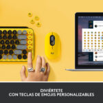 Teclado Logitech Pop Blast Bluetooth Español Latinoamérica_7