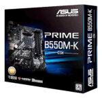 Tarjeta Madre Asus Prime B550m-k Am4 4x Ddr4 2x M.2 Pcie 4.0 Micro Atx Negro_6
