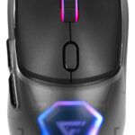 Mouse Game Factor Mow700-bk Inalámbrico, Bluetoot, Negro_0