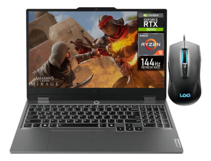 Laptop Gamer Lenovo Loq Nvidia Geforce Rtx 3050 Amd Ryzen 5 7235hs 16gb Ddr5 512gb Ssd 15.6 Full Hd 144hz W11 Teclado Español Mouse Gaming Estable Gris_0