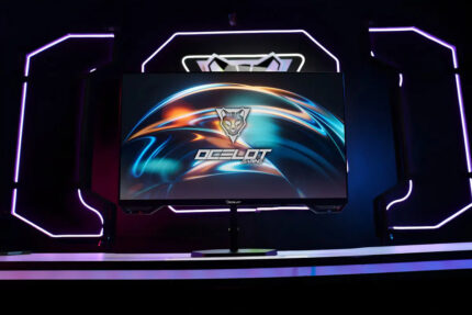 Monitor Gamer Ocelot 24 Con Bocinas Led Ips Full Hd 144 Hz Negro_1