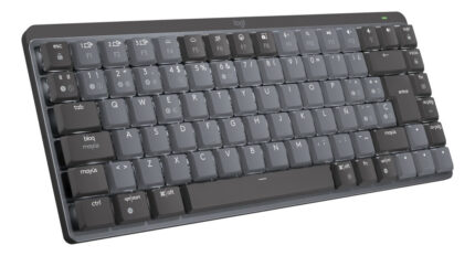Teclado Logitech Master Series Qwerty Tactil Español España Color Grafito Con Luz Blanca_1