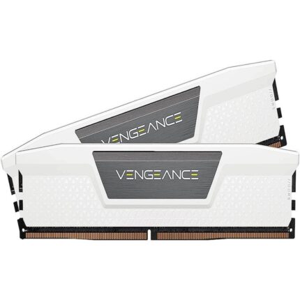 Corsair Vengeance DDR5 RAM de 64 GB (2 x 32 GB) 5200 MHz CL40 Intel XMP iCUE Memoria de computadora Compatible - Blanco (CMK64GX5M2B5200C40W)_0
