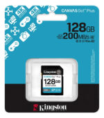 Memoria Sd Kingston Canvas Go Plus Gen4 128gb 200mb/s U3 V30_4