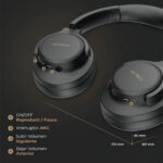 Audífonos Para Dispositivos Inalámbricos Hype Epic Hp750 Bt Color Blanco_6