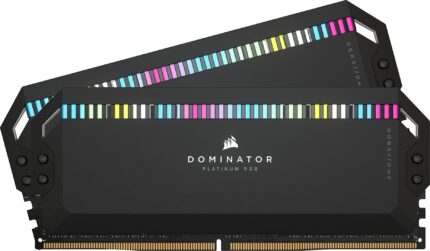 Corsair Dominator Platinum RGB DDR5 RAM 64GB (2x32GB) hasta 5600MHz CL40 Intel XMP 3.0 Memoria de Ordenador de Sobremesa â Negro (CMT64GX5M2B5600C40)_0