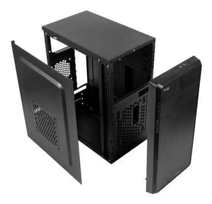 Gabinete Mini Torre Acteck Kioto M-atx / M-itx / Usb 3.0 Color Negro_1