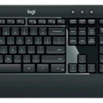 Kit De Teclado Y Mouse Inalámbrico Logitech Mk540 Español España De Color Negro_0