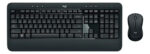 Kit De Teclado Y Mouse Inalámbrico Logitech Mk540 Español España De Color Negro_0