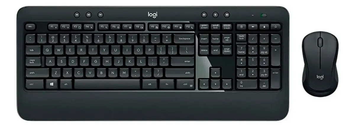 Kit De Teclado Y Mouse Inalámbrico Logitech Mk540 Español España De Color Negro_0 Kit De Teclado Y Mouse Inalámbrico Logitech Mk540 Español España De Color Negro_0