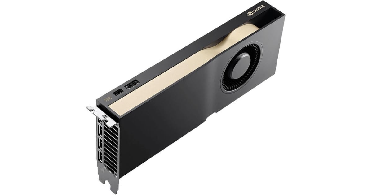 Tarjeta gráfica PNY NVIDIA RTX PRO 4500 – 32 GB GDDR7 – Altura completa – Ancho de camión de 7680 x 4320-256 bits – PCI Express 5.0 x16 – DisplayPort – 4 x DisplayPort_0 Tarjeta gráfica PNY NVIDIA RTX PRO 4500 - 32 GB GDDR7 - Altura completa - Ancho de camión de 7680 x 4320-256 bits - PCI Express 5.0 x16 - DisplayPort - 4 x DisplayPort_0