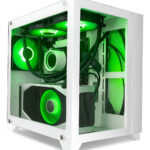 Game Factor Csg570-wh Gabinete Gamer Capacidad Hasta 9 Ventiladores Filtro De Polvo Compatible Con Atx Color Blanco_0